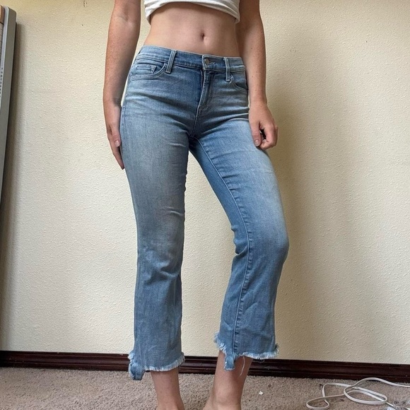 J Brand cropped ankle mid rise jeans - Picture 5 of 8